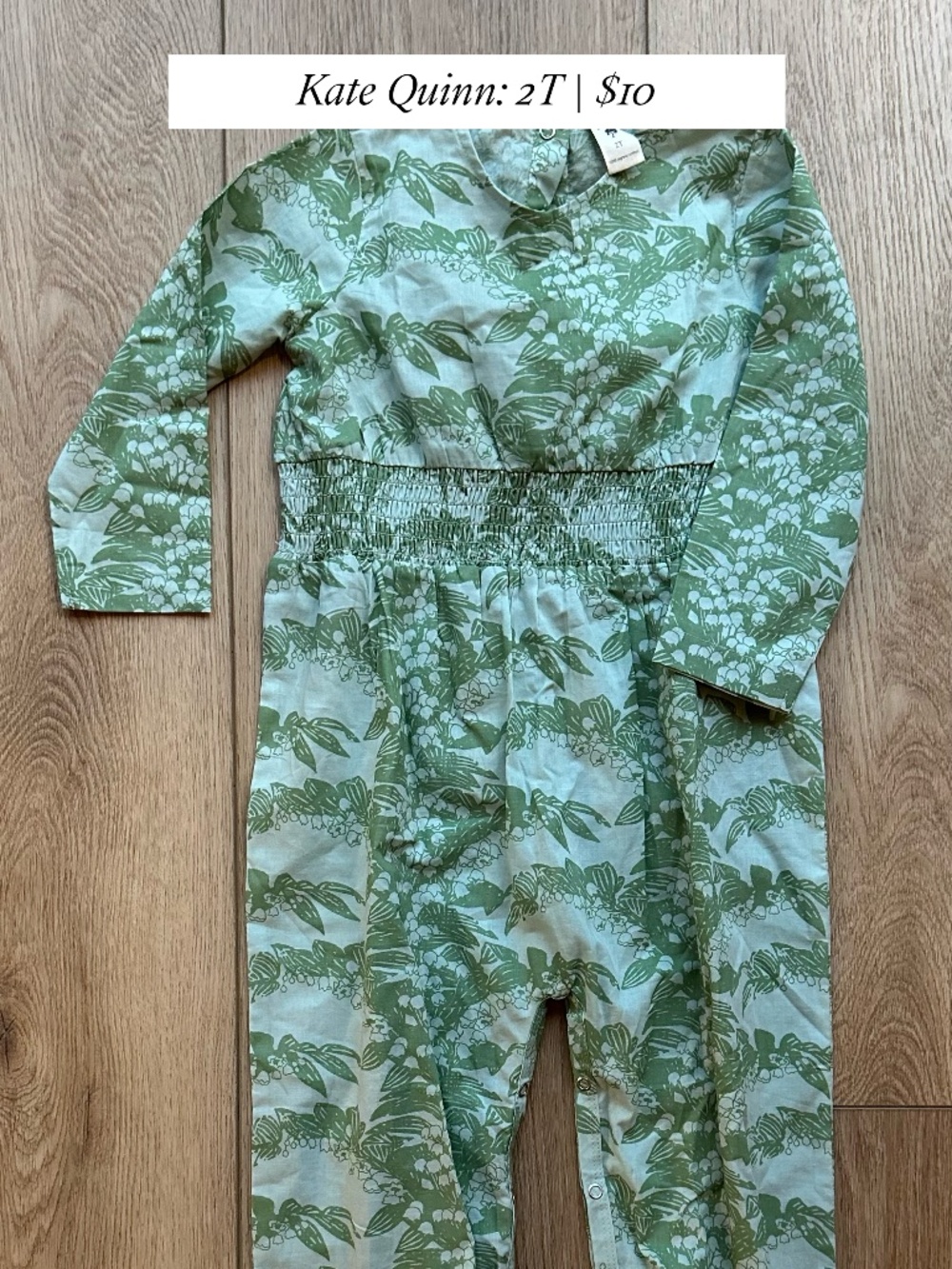 Kate Quinn Jumpsuit 2T
